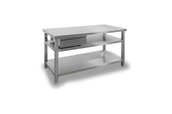 Stainless Steel table with Drawer