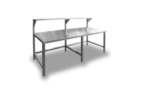 2 Shelf Stainless Steel Table